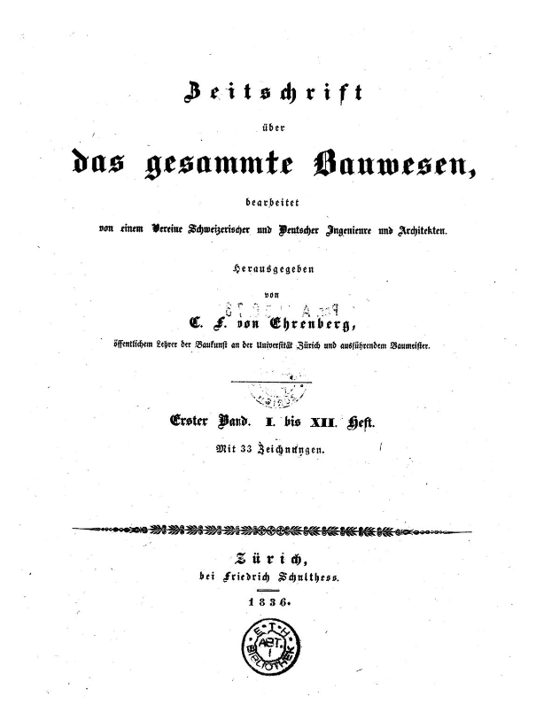 Zs Bauwesen 1836