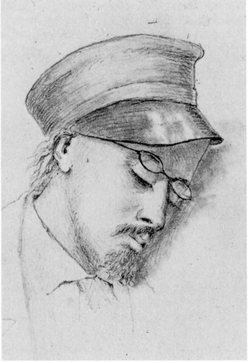 Salomon Hegi Porträt Gottfried Keller 1841