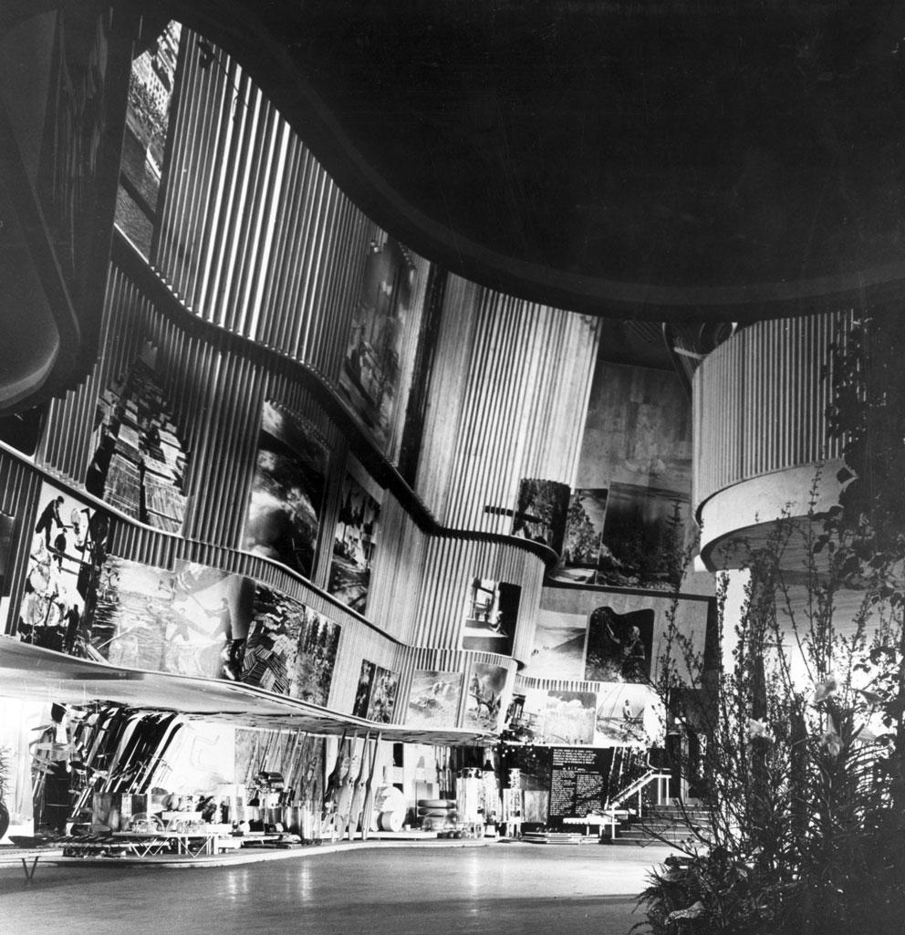 Aalto Finnischer Pavillon an der Weltausstellung 1939