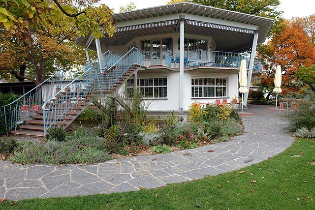 Freibad Letzigraben Pavillon 1947